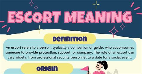 escort meaning sex|More Terminology